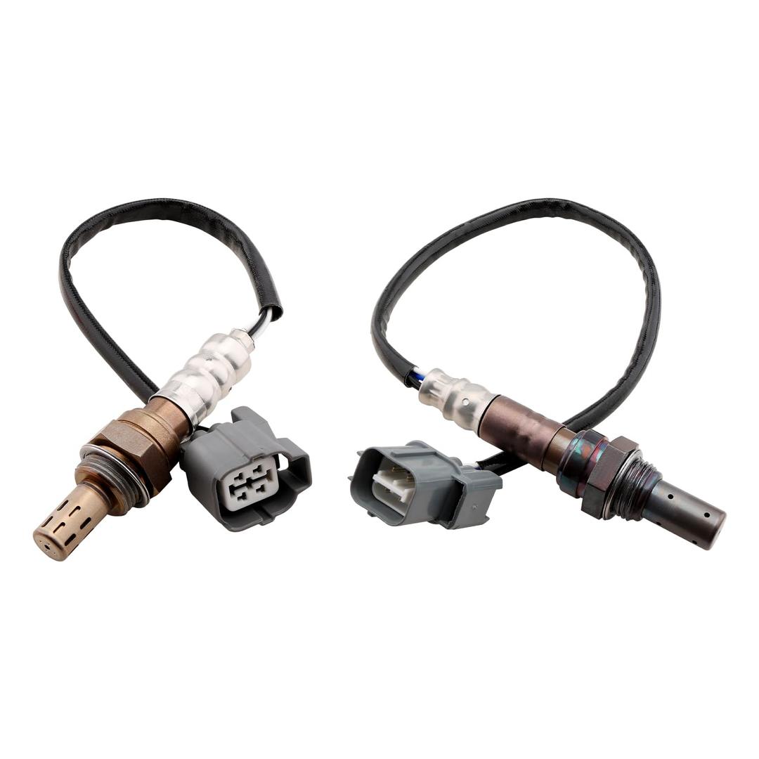 HQPASFY O2 Oxygen Sensor Upstream Downstream Compatible with 2002-2004 Honda CR-V EX LX 2.4L O2 Sensor Replaces# 234-9005, 234-4125 2 Pcs