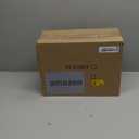 HUA JIE 2 Pack A4 Storage File Boxes Archives Case,65mm Spine,Box File Document Storage Box with Metal Clip for Office School -Green