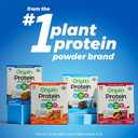 Orgain Organic Vegan Protein Bars, Chocolate Brownie - 10g Plant Based Protein, Low Calorie Healthy Snacks, No Lactose or Soy Ingredients, Gluten Free, Non-GMO - 1.41 Oz (Pack of 12) (EXP 12/10/26)