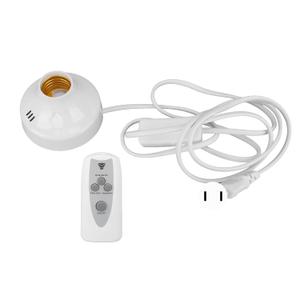 Smart Wireless Light Bulb Socket Remote Control E27 E26 Lamp Holder 110-240V for Home (US Plug)