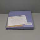 Bumusty Large Cork Board 36" x 24" Alternative - 6 Pack Felt Wall Tiles with 40 Safe Removable Adhesive Tabs, 30 Pushpins, Cork Boards for Walls Pin Board Bulletin Board Office Decor (Soft Periwinkle)