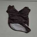 Blooming Jelly Women One Piece Swimsuits Tummy Control Plus Size Bathing Suit Beach Outfit 2025 (3XL, Grey Purple)