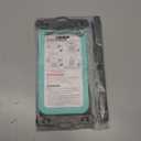 Hiearcool Waterproof Phone Pouch, IPX8 Waterproof Phone Case for iPhone 17/16/15/14 Pro Max, Cell Phone Dry Bag for Beach & Cruise Essentials, Touch Screen, Lanyard Included, 2 Pack (Fits Up to 8.9) (Black & Green)