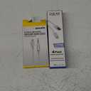 Acoustix™ 3.5mm to Apple Lightning Braided Auxillary Cable - White and ZGear Lightning Tip Braided Charge Cable, Bundle