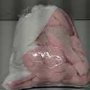 Mixweer 6 Pcs Faux Fur Plush Throw Pillow Covers 18x18 Inch Soft Decorative Striped Pillow Covers with Velvet Back for Coquette Party Sofa Home Wedding Classroom Decor, Pink, Light Pink, White