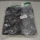 CARRIE HOME Black and White Plaid Boho Pillow Covers 20x20 Set of 2, Farmhouse Decorative Linen Woven Throw Pillow Cover 20 x 20, Black Boho Bedroom Decor for Couch and Bed