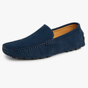 Go Tour Mens Handmade Suede Leather Casual Loafers Shoes 11