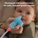 Frida Baby Electric NoseFrida Pro Nasal Aspirator for Baby, Hospital Grade Suction, Nose Sucker for Baby & Toddler, Nasal Aspirator for Congestion Relief, 5 Suction Levels, 2 Tips, Cordless with Case