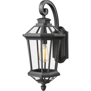 Extra Large Outdoor Wall Lights Exterior Lighting Fixtures, Waterproof Coach Porch Light Outdoor Light Fixtures Wall Mount with Clear Glass, Outside Porch Lights for House Patio Garage