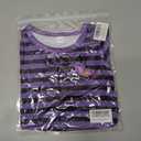 Baby Girl Fall Clothes: Soft Long Sleeve Bow Tie Print Outfits Casual Birthday Party Clothing for 6Months-3T (Purple)