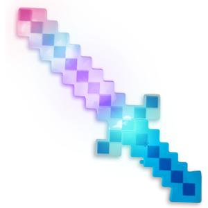 Fun Central LED Light-Up Pixel Sword  18 8-Bit Style Toy with Multicolor Flashing Lights
