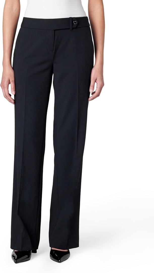 Calvin Klein Women's Modern Fit Suit Pant (Size 0, Navy)