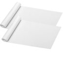 ZUEXT 9" x 33" White Skateboard Grip Tape Sheets 2 Pack, Bubble Free Waterproof Scooter Griptape,Longboard Griptape, Anti Slip Sandpaper for Rollerboard Stairs Pedal Wheelchair Steps (84x23cm)