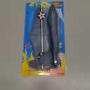 Foam Airplanes for Kids: Airplane Toy Glider Plane Styrofoam Airplanes - Best Stocking Stuffers for Boys for All Ages 4 5 6 7 8 + Year Old - Outside Toys Air Planes Outdoor Army Toys for Kids Presents (Gray)