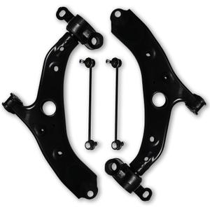 4PCS Front Lower Control Arm Stabilizer Sway Bar End Link Compatible with Mazda 2014 2015 2016 2017 2018 Mazda3 CMS761216 RK623509 CMS761215 RK623508 K750752 K750751