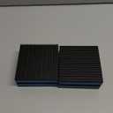 Air Jade 4 Pack Rubber Anti-Vibration Pads, 4 x 4 x 7/8 inches Heavy Duty EVA Vibration Isolation Pads Mats for HVAC, Washers, Compressors, Treadmills, Air Conditioner