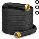 Garden Hose 75 ft, Ultra-Lightweight, Flexible Anti-Kink, Abrasion-Resistant All terrain use, Eco-Friendly, Lead-Free, Drinking Water Safe Material