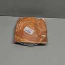 48pcs Camping Wood Grain Slice Party Decoration Set,16 Dessert plate,16 Napkin And 16 Fork,Disposable tableware for 16 persons,Used for Fire Camping Woodland Animal Lumberjack Party Supplies