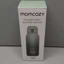 Momcozy Portable Milk Warmer for Travel  Dual Heating Modes for Breast Milk & Water, Portable Bottle Warmer with Fast Heating & Long Battery Life, 17 Ounces Large Capacity to Meet Your All-Day Needs (Green)