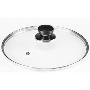 Tempered Glass Pot Cover, 7.8 Inch Griddle Lid with Insulated Handle for Cheese Melting Dome, Steaming, Cooking at Home and Outdoors (20cm)