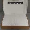 Ling's moment 14FT White Chiffon Table Skirt Recycle Use Extra Long Sheer Tablecloth for Backyard Wedding Reception Decorations Birthday Party Cake Dessert Decor (169.3" x 51.2" (14FT))