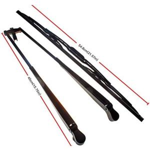 JEENDA Windshield Wiper Arm & Blade 7188371 7188372 for Bobcat Loader 751 753 763 863 864 873 883 963 S100 S130 S150 S160 S175 S205 S220 S250 S300 S330 T110 T140 T180 T190 T200 T250 T300 T320