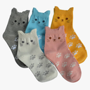 Jeasona Women's Cat Socks Cat Gifts Cute Animal Socks Dog Owl Gifts for Women