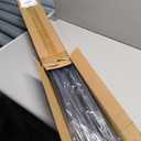 Kenney Chelsea Ball End Window Curtain Rod - Adjustable for Windows 48 to 86 Inches, Extendable Set, Black SET OF 10