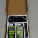 BAOFENG UV5RMINI Two Way Radio NOAA Weather Radio Dual PTT 999CH Survival Radio APP Programming Copy Frequency Ham Radio (Green)