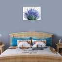 arteWOODS Lavender Wall Art Puple Bouquet Flower Canvas Prints 16x24 Inch