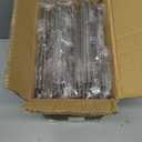 12 Pack Shoe Slots Organizer Adjustable Level Shoe Stacker Holder Storage Space Saving Sneakers Display Tray Rack for Closet (Transparent)