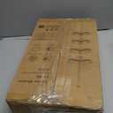 Corner Shower Caddy Tension Pole Adjustable 29124 Inch, 4 Tier Rustproof Shower Organizer Shelf Rack, Quick Installation Bathroom Storage Shower Caddy Corner Pole, Black