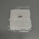 Sexy Pleated Ruched Crop Tank Tops for Women Mock Neck Sleeveless Mesh See Through Double Linery Tank Tops (Medium, White)