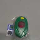 Electric Fence Alert Live Fence Indicator Electronic Fence Fault Finder for Farm Waterproof Fence Voltage Alert Clips to Wire or Tape Fences Black-5P (1 pc, Green)