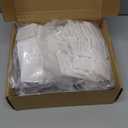 100 Sets 50mm/1.97 Inch Square Button Parts, Include 50 Fridge Magnet Maker Supplies and 50 Pin Making Supplies for Square-Shaped Button Maker Machine, DIY Gift Crafts