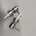 Soap Dispenser Pump Replacement, Kitchen and Bathroom Soap Pump Replacement, Reusable 304 Stainless Steel Hand Soap Pump, Shampoo and hand soap pump, Standard Diameter 28/400 Neck Size (2 PCS)