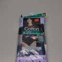 Hanes Cool Comfort Women's Cotton Hi-Cut Underwear, 6-Pack, Size: 11/3X