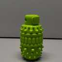 PIFFZEDO Dog Toys for Aggressive Chewers,Interactive Natural Rubber Chew & Squeaky Toy for Large Medium Breed,Dog Toothbrush,Tough & Durable (Green,Large) (Large(45-80 lbs))