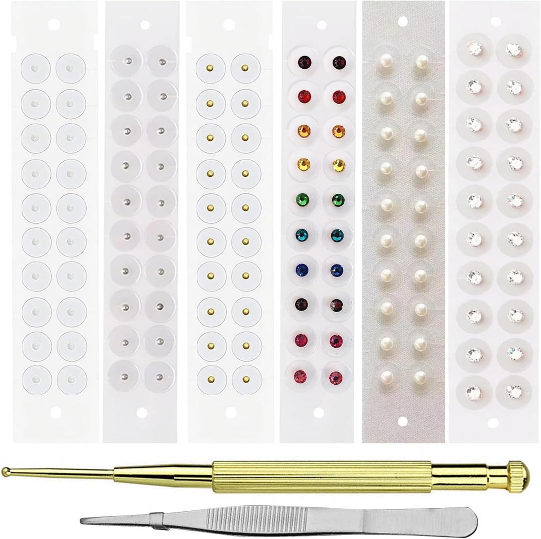 Ear Seeds Acupuncture Kit - Relaxation, Easy Application, and Excellent Durability to Support Your Beauty Mix -120 Pcs