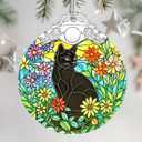 Christmas Ornaments Black Cat Ornaments for Christmas Tree, Xmas Decorations, Holiday Decor, Gift Ideas, Housewarming, Holiday & Xmas Gifts for Cat Lovers
