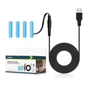 Lenink Power Supply Cable for AAA Battery, Replace AAA Battery