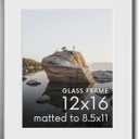 HAUS AND HUES 1.1x1.6 Gray 12x16 Glass 1