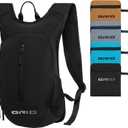 GRIO Ultralight Hiking Daypack 15L - Water-Resistant Foldable Backpack for Men & Women, Compact Packable Backpack for Outdoor Activities, Camping, Travel & Cycling