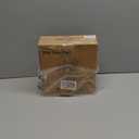 AMACOOL Table Fan, 12 inch Box Fan with 3 Speeds & 8HRS Timer, 270 Pivoting Quiet Air Circulator, Desktop Fan for Bedroom Bathroom Kitchen Office, AC Adapter Included, Co-Branded with Cmyfato-White