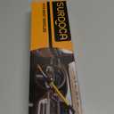 SURDOCA Upgraded Car Steering Wheel Lock Anti-Theft Device, Steering Wheel Locks for Car SUV, Easy Installation, Rubber Protection, Extendable Universal Security Device (XL-16.9" Extendable Length, Yellow)