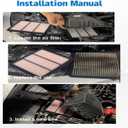 the CA10677 Replacement Engine Air Filter, which is designed to be compatible with certain models for Lexus and for Toyota It offers up to 12 months or 12,000 miles of filter protection.