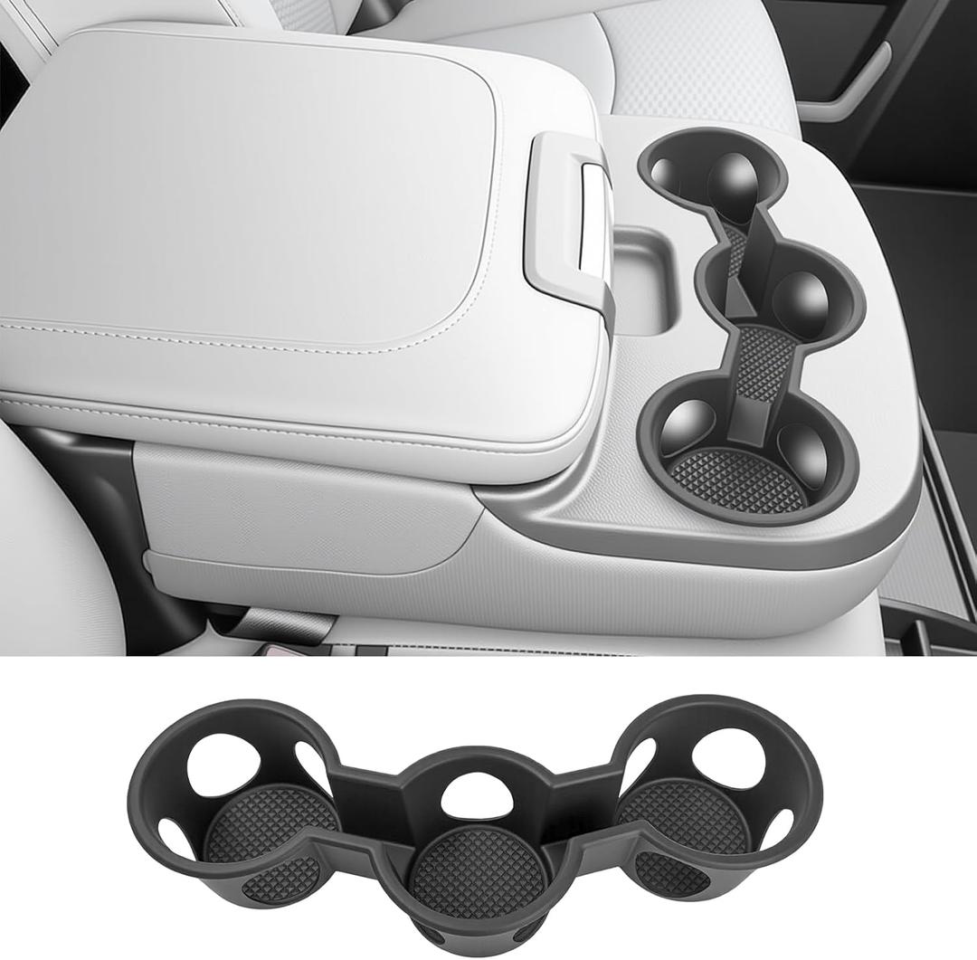 Jump Seat Cup Holder for 2013-2018 Dodge Ram 1500 2500-5500 & 2019-2025 Classic Models(NOT New Body) Center Console Cup Holder Insert Cupholder Coaster Liner Accessories(Jump Seat Only)