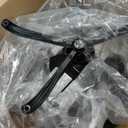 Saddle Stool Chair with Wheels,Ergonomic Swivel Rolling Height Adjustable for Salon Beauty Clinic Dentist Tattoo Home Office (Black)