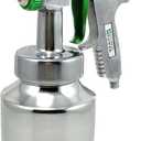 Stainless Steel Air Spray Gun with 1.8mm/2.2mm Nozzles  1000CC Cup, 45 PSI, Perfect for Car Paint, Furniture, and Wall Spraying