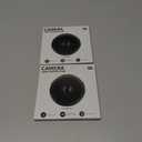 2 x Hoerrye for iPhone 15 Pro & iPhone 15 Pro Max Camera Lens Protector [3+1Pack] Case-Friendly Ultra-HD Glass Screen Protector [Military-Grade Drop Protection, Anti-Scratch] Removal tool, Blue